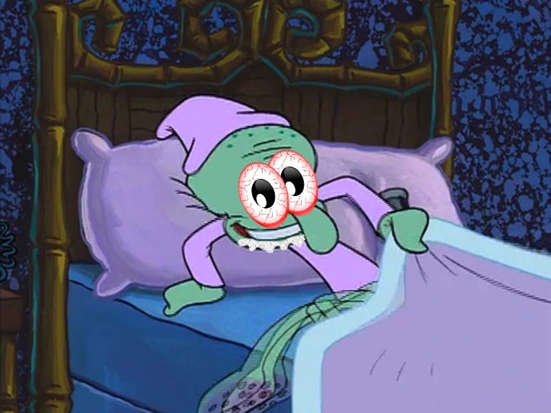 Crazy Squidward